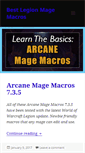 Mobile Screenshot of macromage.com